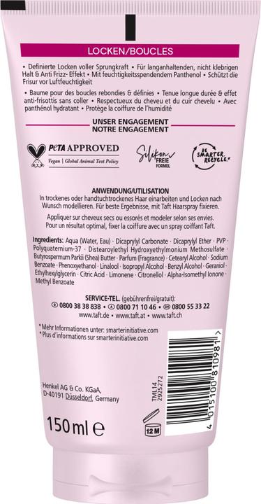 Produktbild Taft Locken Styling Balm (Haarcreme, 150 ml)