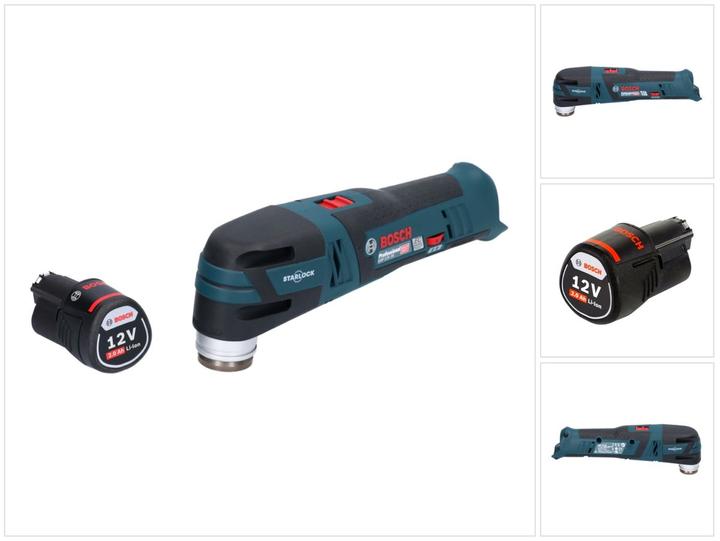 Bosch Professional Bosch GOP 12V-28 Professional Battery Multi Cutter Starlock Brushless + 1x battery 2.0 Ah - without