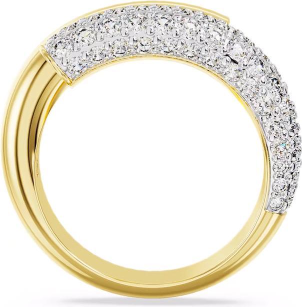 Produktbild Swarovski Dextera Cocktail Ring Weiss Gold (52)
