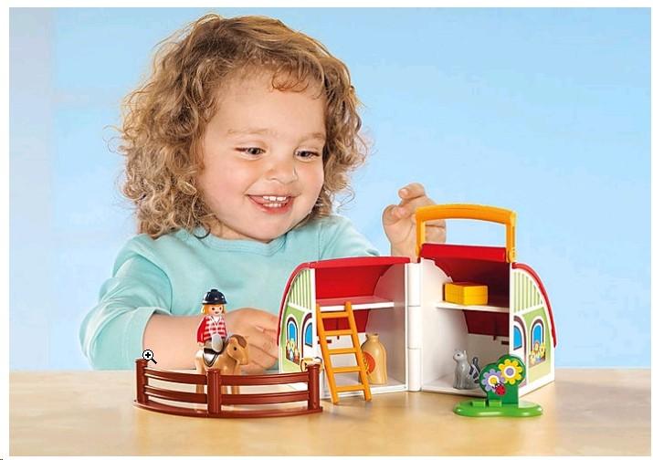 Produktbild Playmobil Mein Mitnehm-Reiterhof (70180, Playmobil 1.2.3)