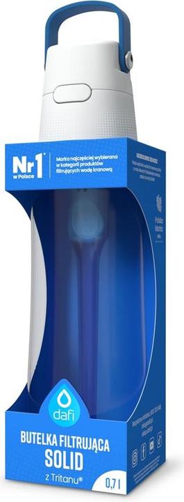 Actual product image Dafi SOLID 0 7 l bottle with filter cartridge (sapphire) (0.70 l)