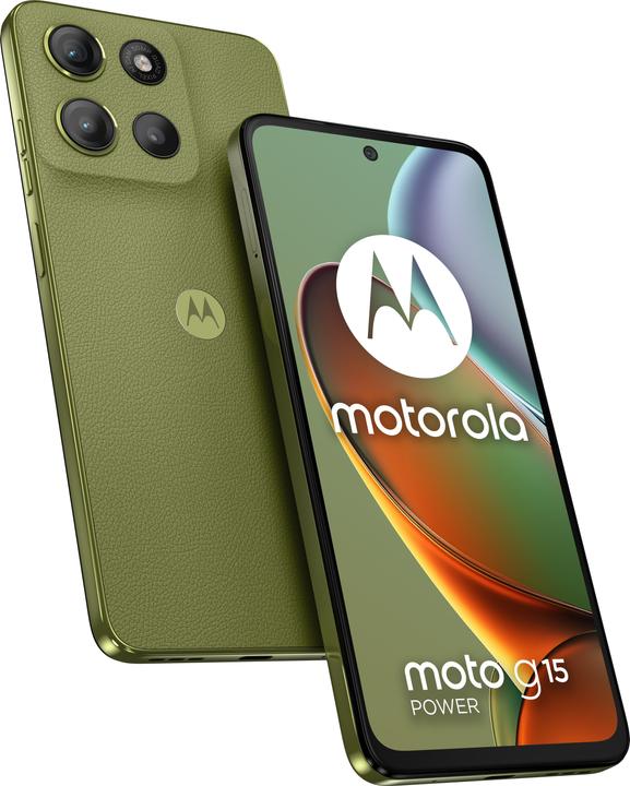 Image du produit Motorola Moto G15 Power (256 Go, Iguana Green, 6.72", Double SIM, 50 Mpx, 4G)