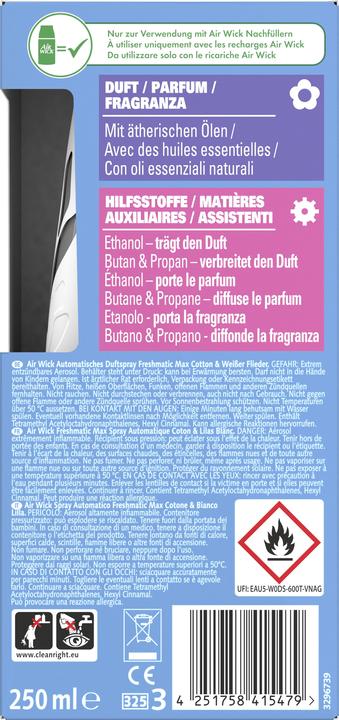 Actual product image Air Wick Freshmatic fragrance dispenser