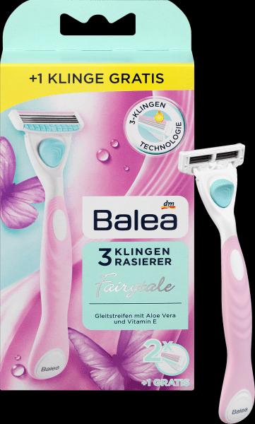 Produktbild dm Balea Rasierer Fairytale 3 Klingen