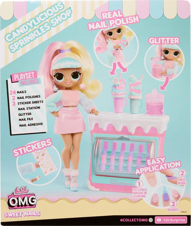 Produktbild MGA OMG Sweet Nails™ - Candylicious Sprinkles Shop