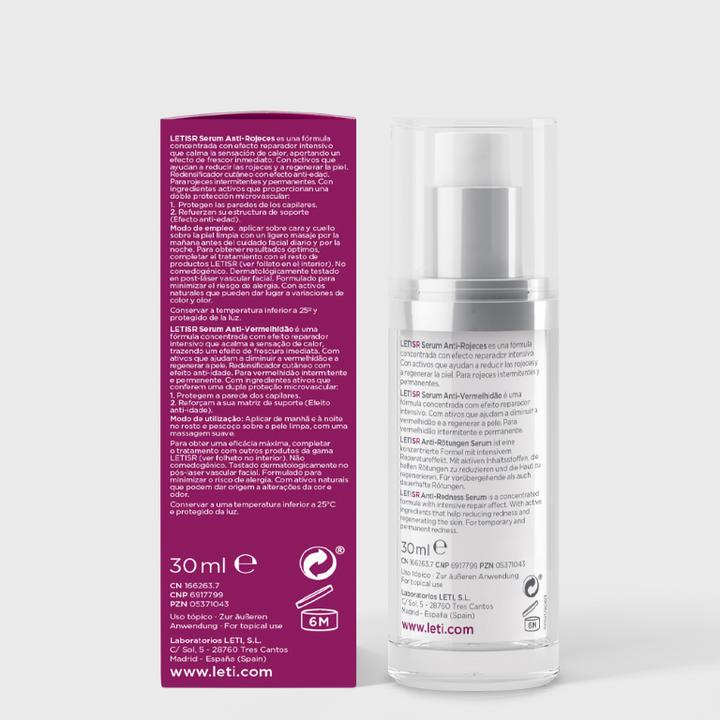 Produktbild Leti LETISR Anti-Rötungen Serum für sensible, gerötete Haut, 30 ml Lösung (30 ml)