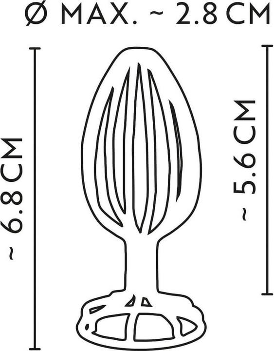 Image du produit Anos Metal Cage Butt Plug 2.8