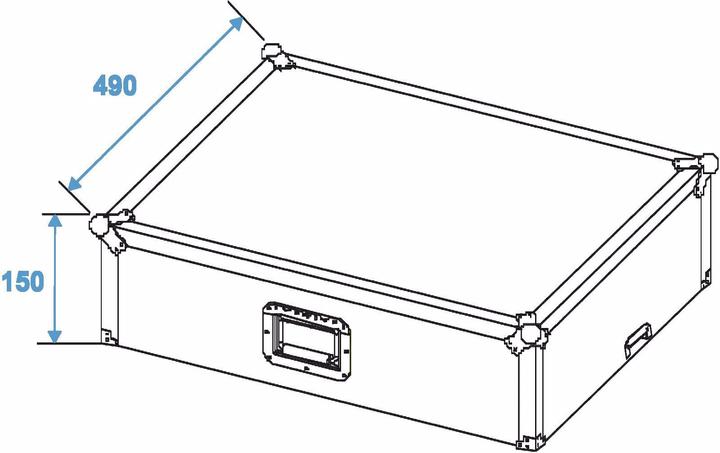 Produktbild Roadinger Mixer-Case LS-19 CD-Case (L x B x H) 490 x 560 x 280 mm (Zubehör)