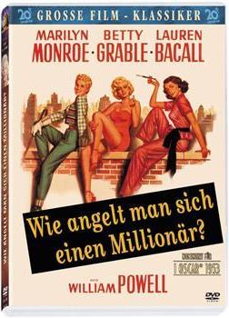 Produktbild Wie angelt man sich einen Millionär? (DVD, 1953, Dänisch, Deutsch, Englisch, Finnisch, Französisch, Niederländisch, Italienisch, Norwegisch, Schwedisch, Spanisch, Türkisch)