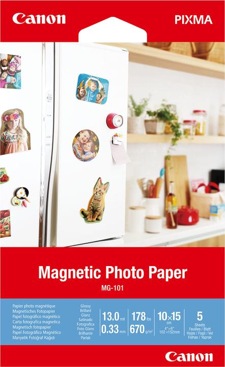 Canon MG-101 (670 g/m², 10 x 15 cm, 5 x)