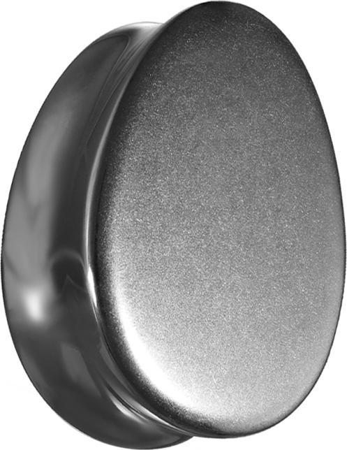 Actual product image Star Piercing Hematite Stone Flared Plug Drops (without brass, Mineral)