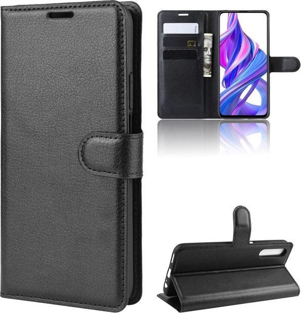 Produktbild MU Classic Litchi Leder Bookcover Series (Honor 9X)