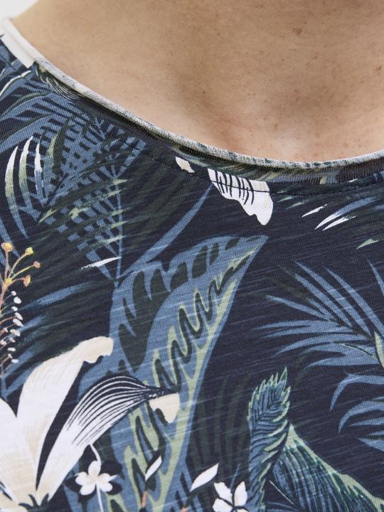 Actual product image Jack & Jones Jjebryan Aop Tee S/S O-Neck Sn (XS)