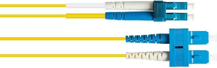 Actual product image Varia Patch cable fibre optic duplex OS2 (singlemode, 9125) LCSC, LSZH, interchangeable polarit (15 m)