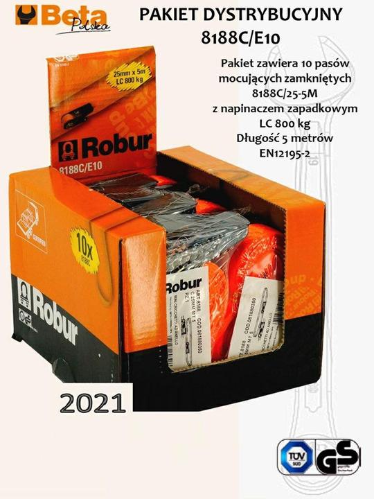 Produktbild BETA PAS MOCUJĄCY 750kg/5,0m/25mm EKSPOZYTOR /10szt