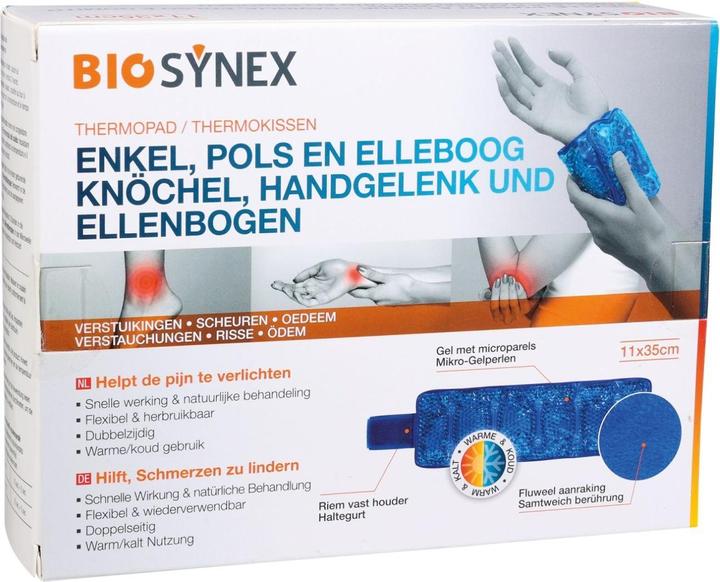 Produktbild Biosynex Kalt Warm Kompresse 11x35cm Knöchel Ellenbogen Handgelenk (1 x, 1105 ml, 338 g)