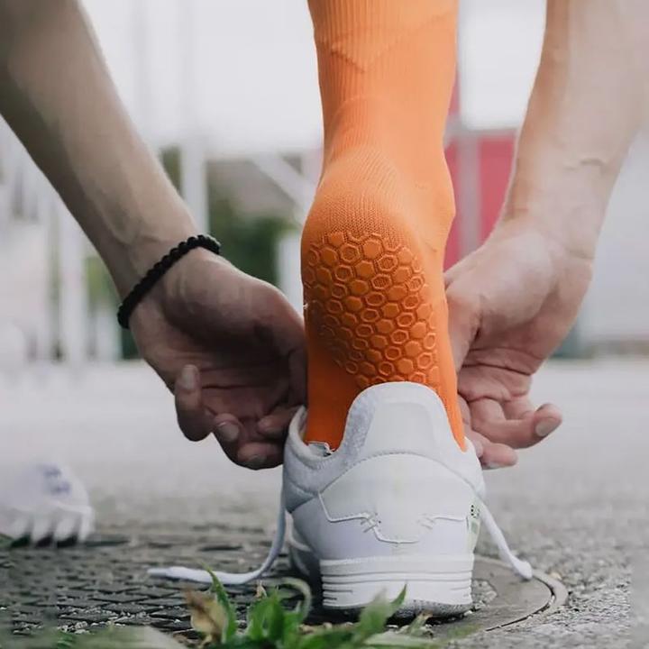 Produktbild NovoSoxx Fussballsocken Gr. 36-41 Grip Socken Fussball Strümpfe GripSoxx Orange (36 - 41)