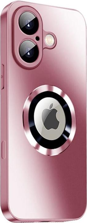 Produktbild SIGN Magnetic Case iPhone 16 Plus with lens protection and logo view - Pink (Apple iPhone 16 Plus)