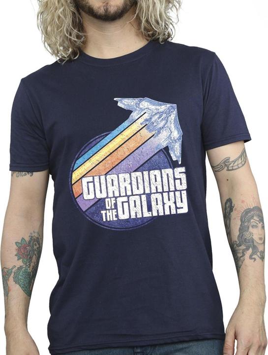 Image du produit Guardians of the Galaxy - T-shirt BADGE ROCKET - Homme (L)