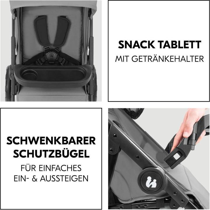 Produktbild Hauck Shop N Care Trio Set Grey