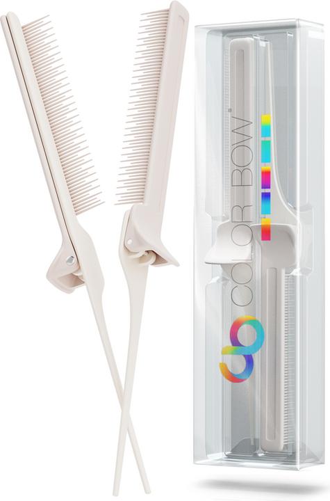 Produktbild ColorBow Rat Tail Clip Comb Apple 2 Stk.