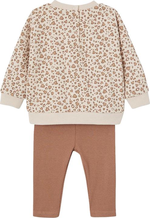 Immagine prodotto Vertbaudet Set da bambina: felpa, leggings e fascia per capelli (62)