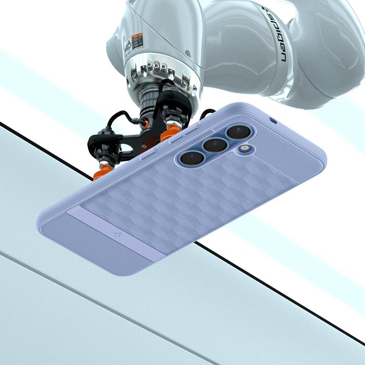Actual product image Spigen Caseology Parallax Mag MagSafe Samsung Galaxy S25 Case - Purple (Samsung Galaxy S25)