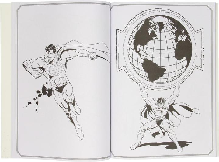 Immagine prodotto Libro da colorare Warner Bros Superman con adesivi