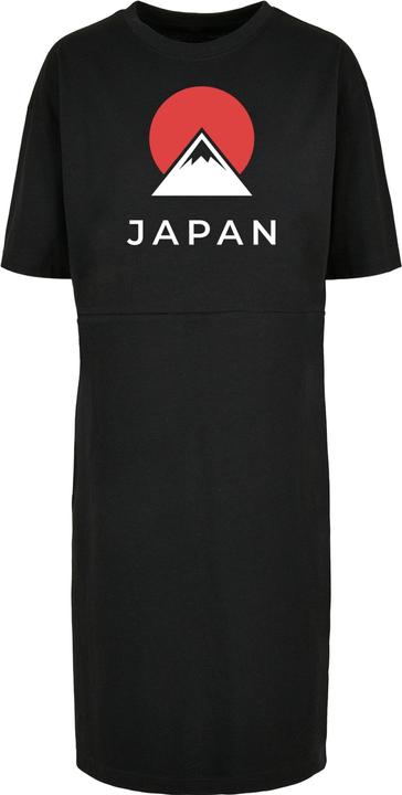 Merchcode Ladies Japan X Organic Oversized Slit Tee Dress - 117761 (5XL)