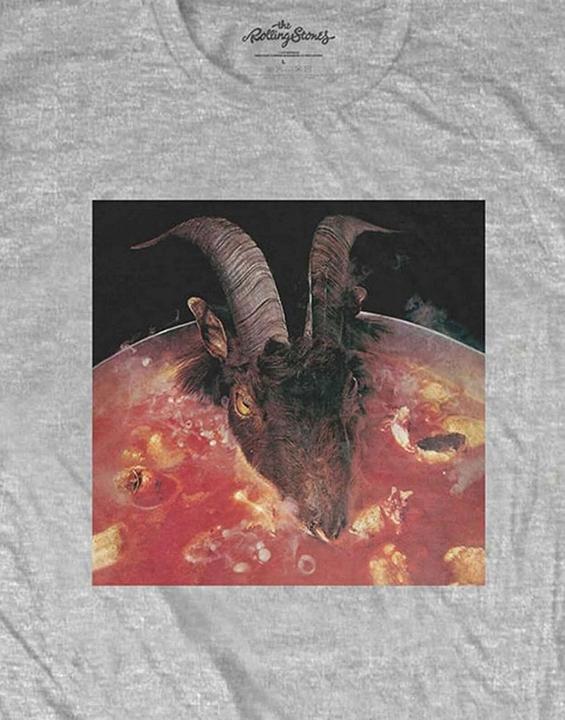 Actual product image The Rolling Stones Unisex Adult Goats Head Soup T-Shirt (XL)