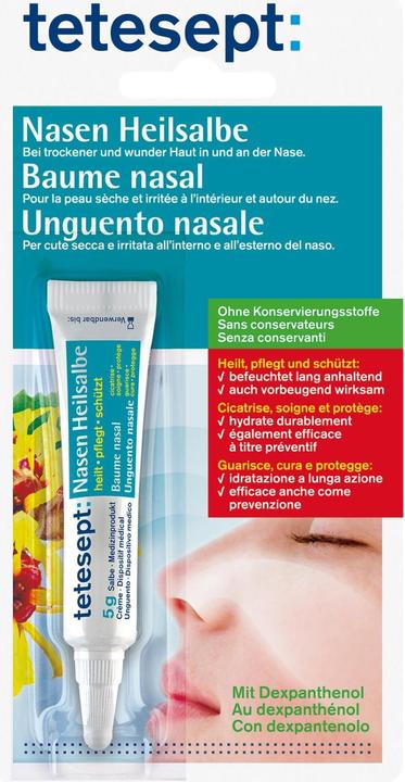 Produktbild Tetesept Nasen Heilsalbe 5 g (1 Stück)