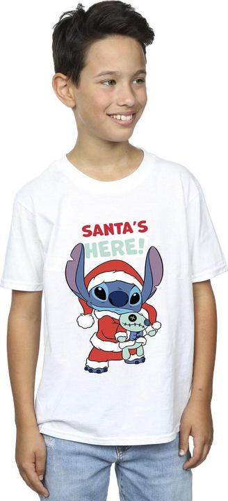 Immagine prodotto Disney Lilo & Stitch Santa's Here Maglietta Ragazzi (128)