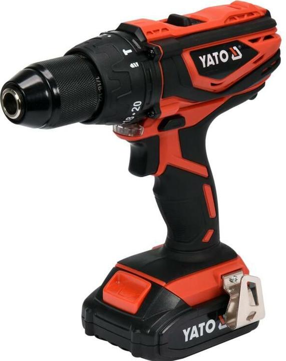 Image du produit Yato 18V 40Nm 1x2.0Ah perceuse lithium ion, IN THE BOX YT-82786 (Fonctionnement sur batterie)