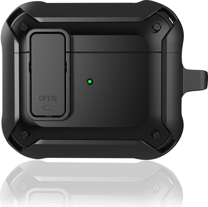 Actual product image 4smarts Transport Case Rugged AirPods 3rd Gen. Black (Charging case cover)