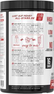 Produktbild All Stars Clear Isolate Whey Protein (390g Dose) (Fresh Cherry, 1 Stk., 390 g)