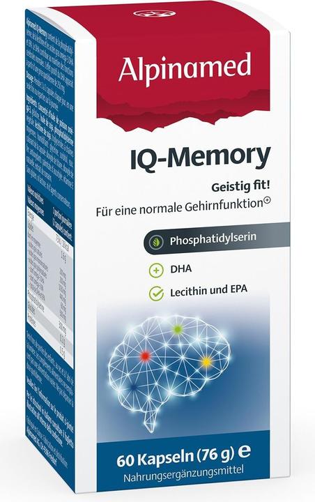 Produktbild Alpinamed IQ Memory (1 Stück, Kapseln, 120 g)