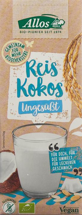 Immagine prodotto Allos Bevanda al riso e cocco (1 x 100 cl)
