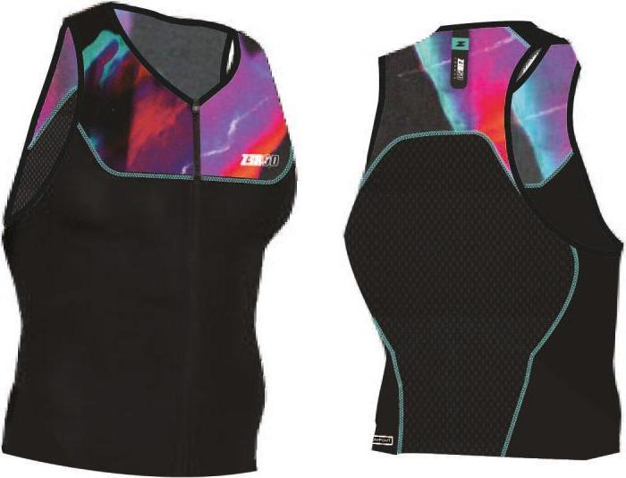 Actual product image Z3R0D triathon suit start singet (L)