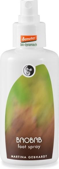 Produktbild Martina Gebhardt Baobab Foot Spray (Fussdeodorant & -puder, 100 ml)