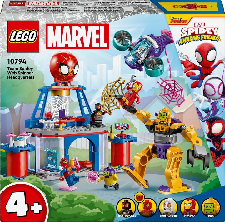 Immagine prodotto LEGO Il quartier generale della squadra di Spidey (10794, LEGO Marvel)