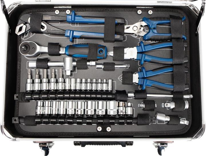 Actual product image Scheppach Hand tool set TB150 in metal case 101 pcs. (101 pieces)