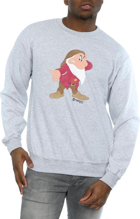 Actual product image Disney Mens Classic Grumpy Sweatshirt (L)