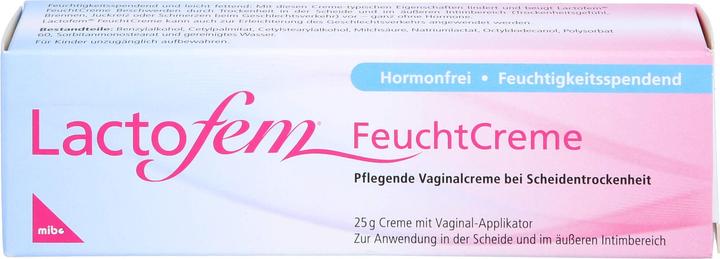 Immagine prodotto Mibe Crema idratante Lactofem, 25 g CRE (Crema intima)