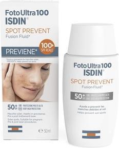 Image du produit Isdin FotoUlta100 Spot Prevent SPF50 Fusion Fluide Haute Protection 50ml (Spray solaire, SPF 50+, 50 ml)
