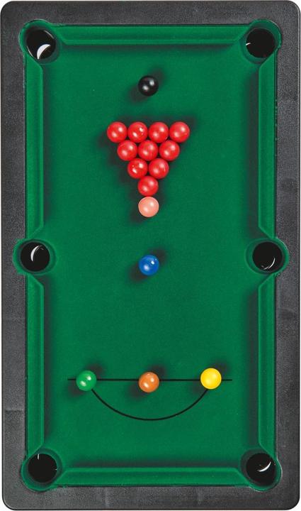 Image du produit Noris 606167704 Billard et snooker avec 2 queues, 16 boules de billard et 17 boules de snooker et triangle