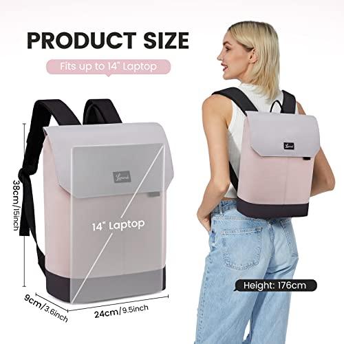 Produktbild Only-Bags.Store Rucksack Small, 14 Zoll Laptop-Rucksack mit USB-Ladeanschluss & Laptop-Fach, kleiner wasserdichter
