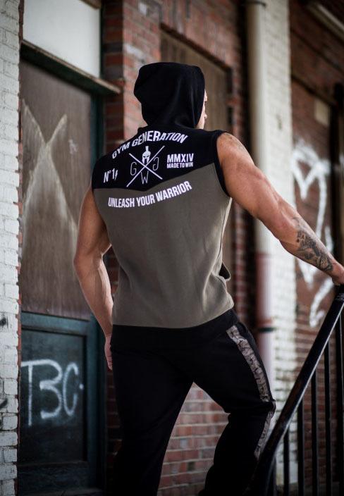 Produktbild Gym Generation Alpha Hoodie - BLACK / CYPRES (S)