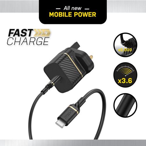 Actual product image OtterBox UK Fast Charge Wall Charger Kit (20 W)