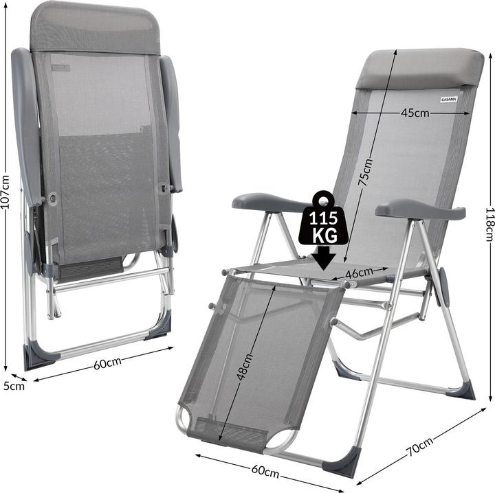Produktbild Casaria Gartenstuhl 4er Set
