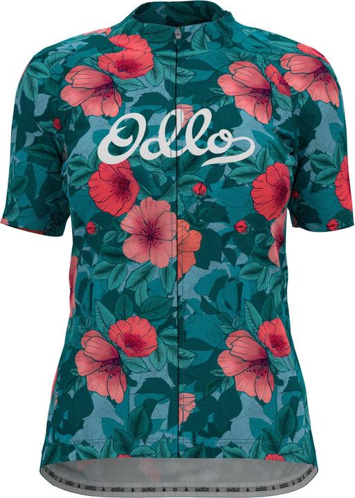 Produktbild Odlo T-shirt s/u collar s/s full zip ESSENTIA (XS)